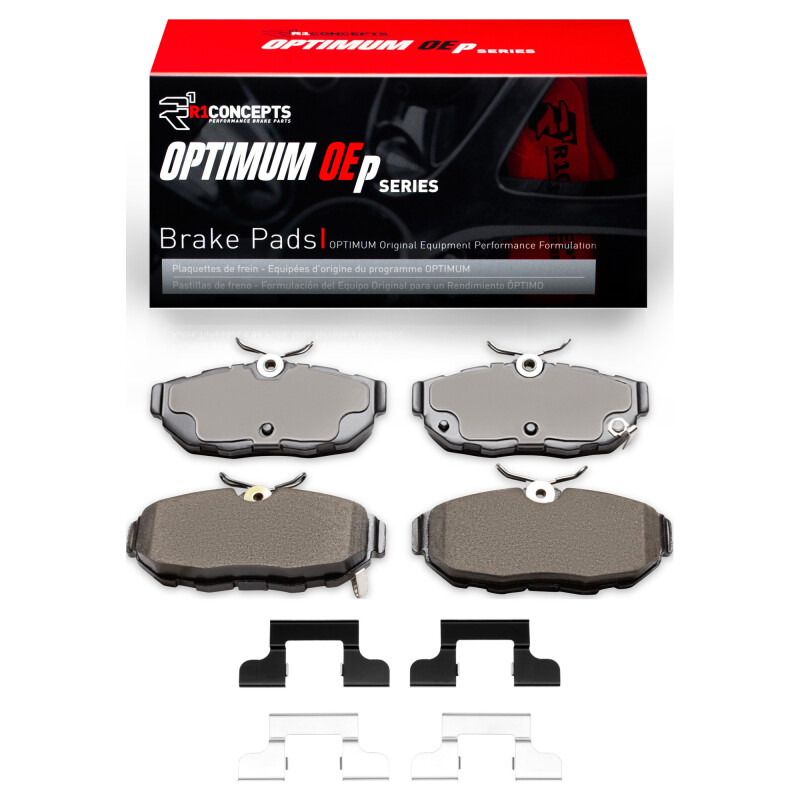 Ford Mustang Brake Pads - Rear - R1 Concepts - Optimum OE - `05-`14 Ford Mustang Brake Pads - Rear - R1 Concepts - Optimum OE - `05-`14
